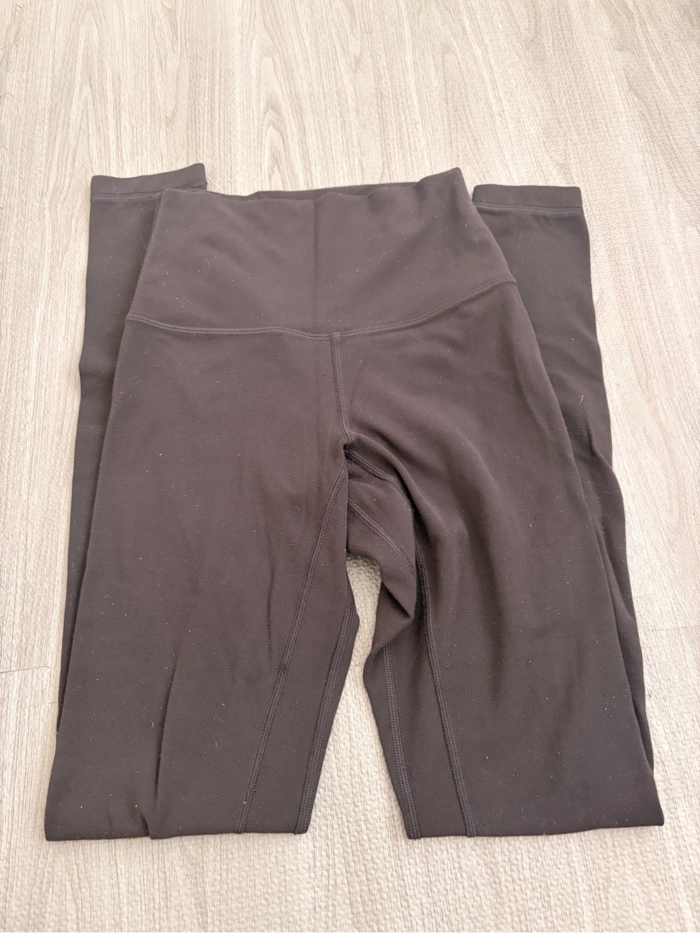 Black High-Waist Athletic Leggings
